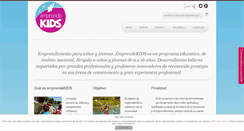 Desktop Screenshot of emprendekids.com