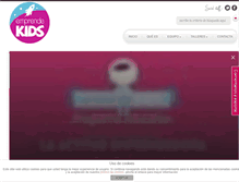 Tablet Screenshot of emprendekids.com